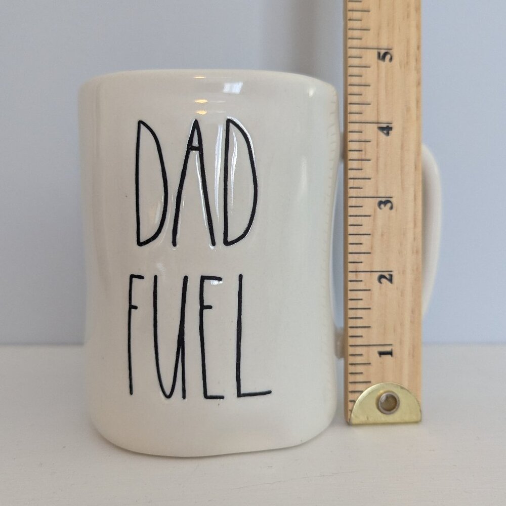 Rae Dunn by Magenta "Dad Fuel" white Ceramic Mug - Picture 6 of 10